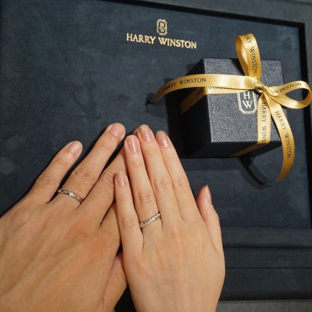 【ハリー・ウィンストン(Harry Winston)の口コミ】 やっぱりハリーウィンストンの高級感に惹かれた。ずっとつけておくものだ…