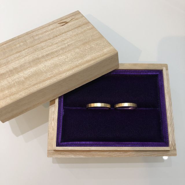 【鶴(mikoto)の口コミ】 いわゆる結婚指輪というのではなく、ファッションリングの様にカジュアル…