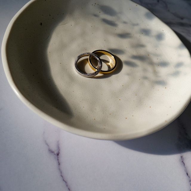 【鶴(mikoto)の口コミ】 既製品ではなく、自分たちの想いを込めた指輪をフルオーダーでしてくれ、…