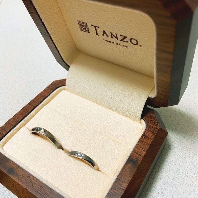 【TANZO.(鍛造指輪)の口コミ】 一般的な鋳造製法ではなく、鍛造製法で作られているというところに魅力を…