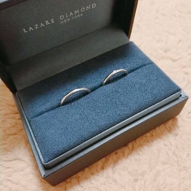 【ラザール ダイヤモンド(LAZARE DIAMOND)の口コミ】 婚約指輪はほしいブランドがあったのでお願いしていました。結婚指輪はブ…
