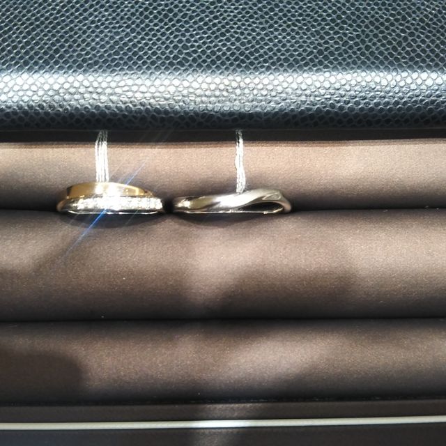 【アイプリモ(I-PRIMO)の口コミ】 レディース：ピンクゴールド&times;プラチナのコンビネーションデザインが…