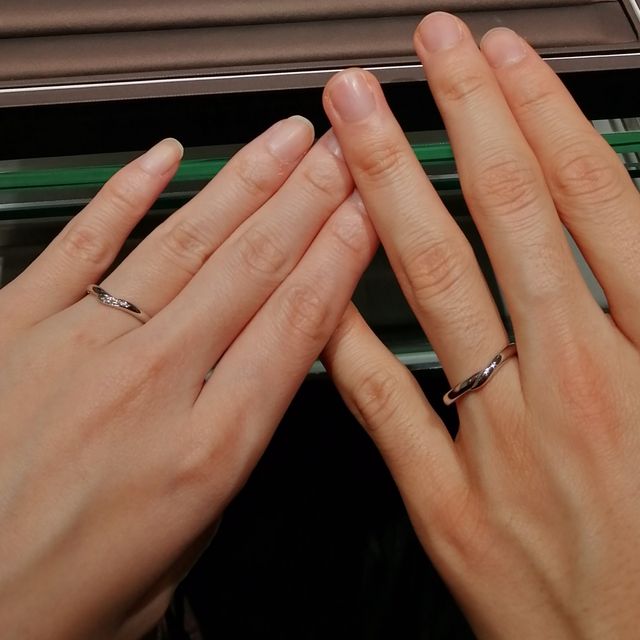 【アイプリモ(I-PRIMO)の口コミ】 初めてのマリッジリングの試着でいくつか試させていただきました。その中…