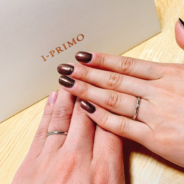 【アイプリモ(I-PRIMO)の口コミ】 婚約指輪が普段使いできるものだったので
重ね付けできるもの、そして長く…