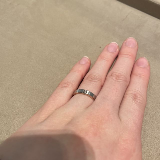 【N.Y.NIWAKA(ニューヨークニワカ)の口コミ】 指輪のデザイン、カッコ良さ、なめらかさ、見た目、他の人から見た見栄え…