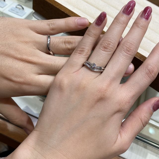 【TRECENTI(トレセンテ)の口コミ】 ダイヤモンドの品質が素晴らしかったです。ハートマークと矢のマークがク…