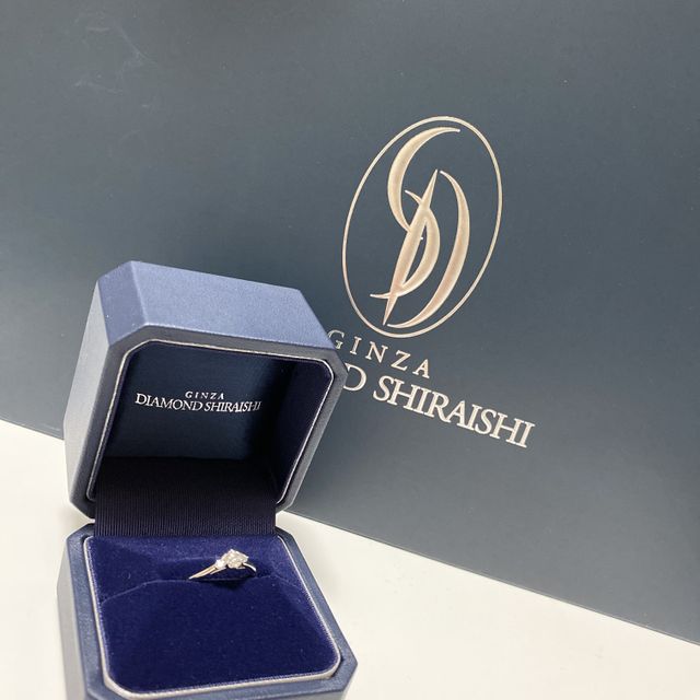 【銀座ダイヤモンドシライシの口コミ】 雑誌で見かけて気になったのでお店に行ってみました。本物を見て雑誌通り…