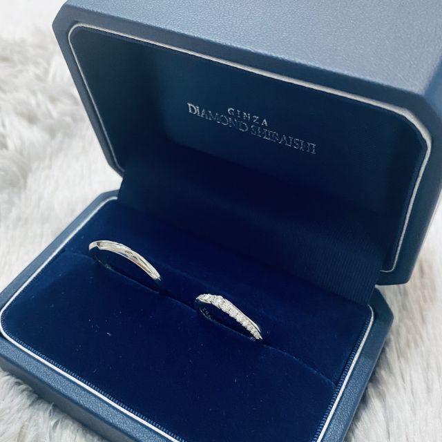 【銀座ダイヤモンドシライシの口コミ】 ブランドの指輪と迷っていましたが、ダイヤモンドの質が良いという事など…