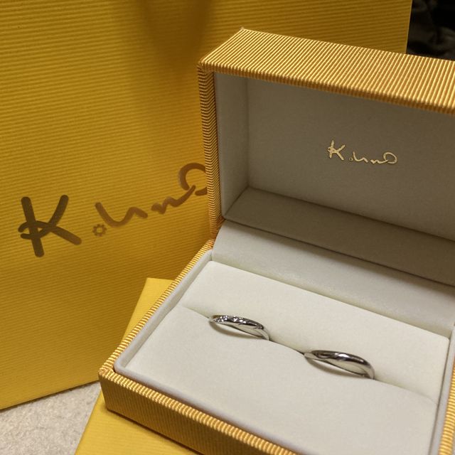 【ケイウノ ブライダル(K.UNO BRIDAL)の口コミ】 ブライダルセンターでオーダーメードで指輪が作れるお店と紹介されたのが…