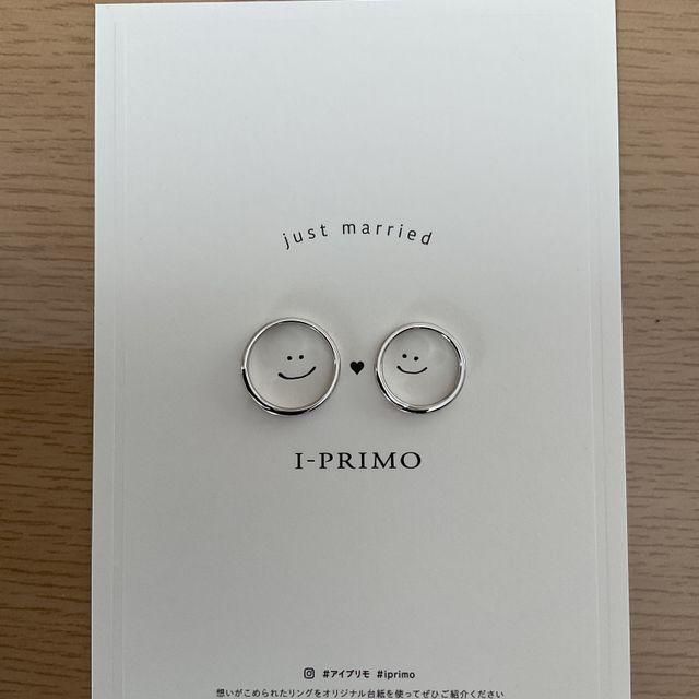 【アイプリモ(I-PRIMO)の口コミ】 デザインがシンプルでとても付け心地がいいリングだと思いました！今の年…