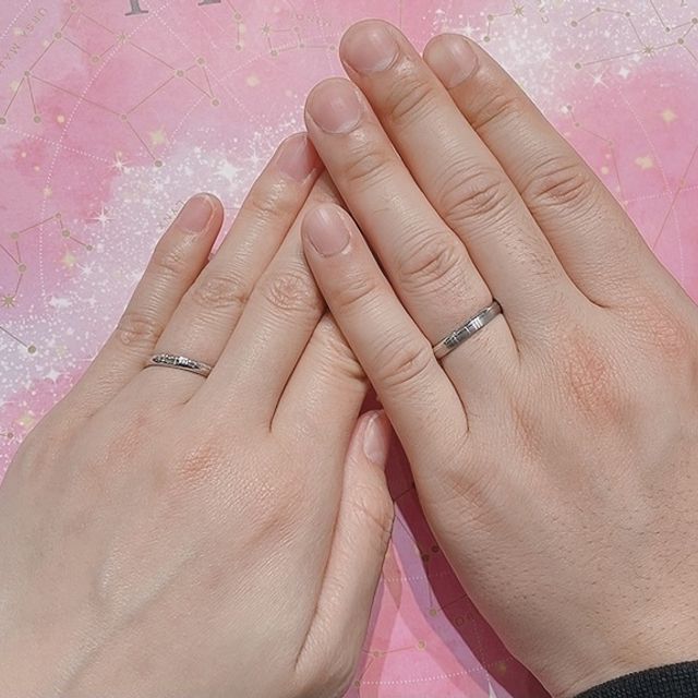 【アイプリモ(I-PRIMO)の口コミ】 ウェーブの物とすごく悩み沢山試着しました。最後に一度真っ直ぐなシンプ…