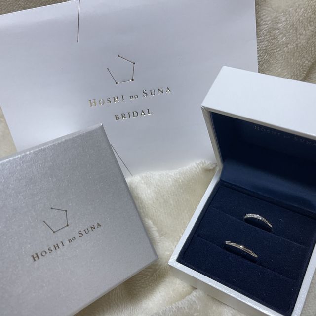 【HOSHI no SUNA 星の砂(ほしのすな)の口コミ】 探していたデザイン。着け心地も良く、違和感なくずっとつけていられる物…