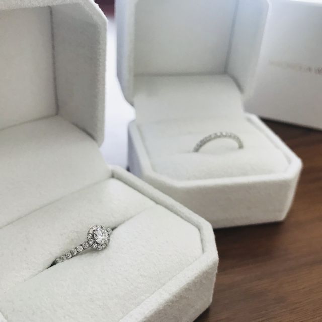 【MAGNOLIA WHITE JEWELRY(マグノリアホワイトジュエリー)の口コミ】 ラウンドパヴェはおしゃれな雰囲気で普段使いもしやすいので、休日以外に…