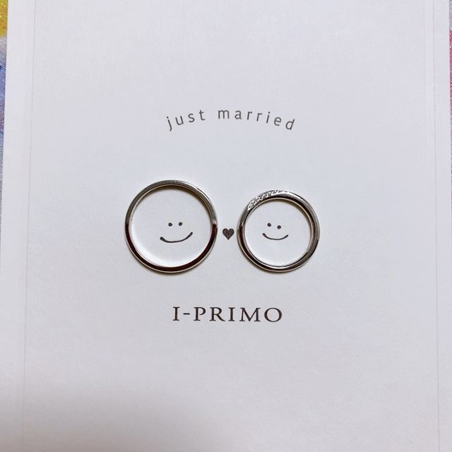 【アイプリモ(I-PRIMO)の口コミ】 ダイヤの並び方が珍しかったので、これ一択で！
ちょっと写真じゃ分かりに…