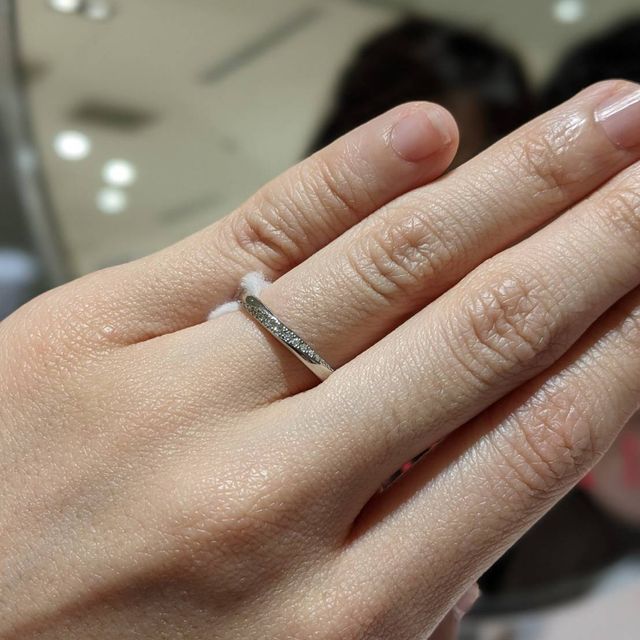 【TRECENTI(トレセンテ)の口コミ】 金属アレルギーなので、プラチナの他に混ぜているものが限りなくアレルギ…