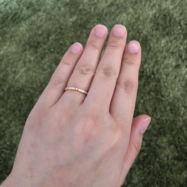 【LUCIE(ルシエ)の口コミ】 夫婦そろって指輪に特にこだわりもなくお店にもたまたま近くだったので、…