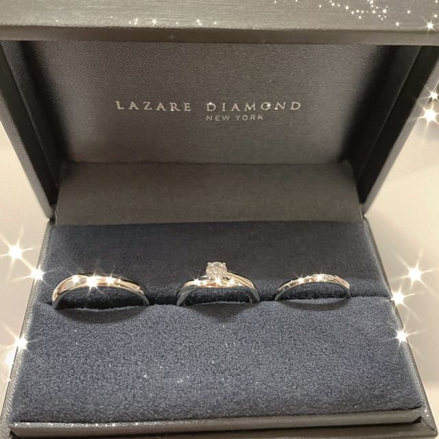 【ラザール ダイヤモンド(LAZARE DIAMOND)の口コミ】 婚約指輪を彼がラザールダイヤモンドさんで購入しました。私の好きなデザ…