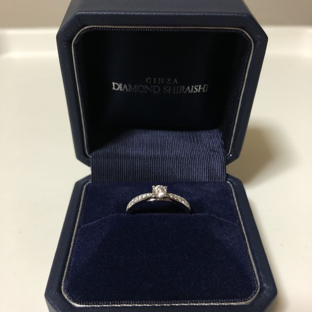 【銀座ダイヤモンドシライシの口コミ】 いくつかのブランドを見て回り、沢山の種類の指輪を見せていただきました…