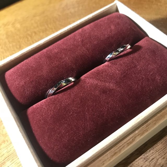 【ichi(イチ)の口コミ】 結婚が決まる前にワークショップでお店を訪れた際に、職人さんが指輪につ…