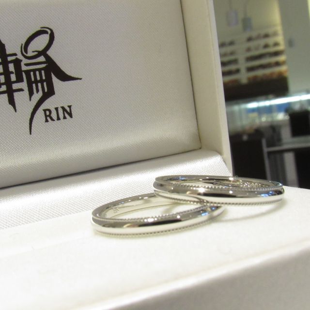 【輪-RIN-の口コミ】 シンプルなデザインのものが希望でした。色々な物からこちらの希望を聞い…