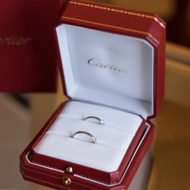 【カルティエ(Cartier)の口コミ】 ハイブランドの結婚指輪を探していたため、シンプルで男性もつけやすいカ…