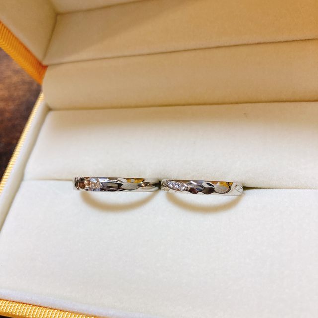 【ケイウノ ブライダル(K.UNO BRIDAL)の口コミ】 自分達がイメージしていたデザイン以上のクオリティで、主張しすぎずにさ…