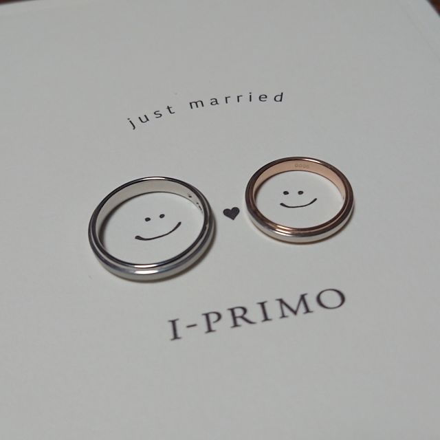 【アイプリモ(I-PRIMO)の口コミ】 何件か結婚指輪を選びにお店を回りましたが、他にはあまりないデザインの…