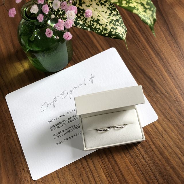 【CRAFY(クラフィ)の口コミ】 フルオーダーができて、お値段もお手頃でした。
金属は4種類から選択でき…