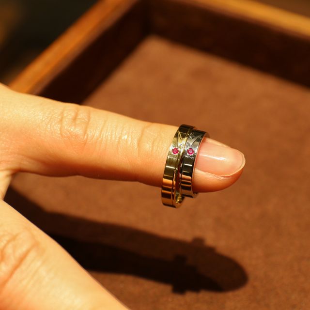 【TANZO.(鍛造指輪)の口コミ】 せっかくの結婚指輪なので、フルオーダーで作りたかった為。また、日常的…