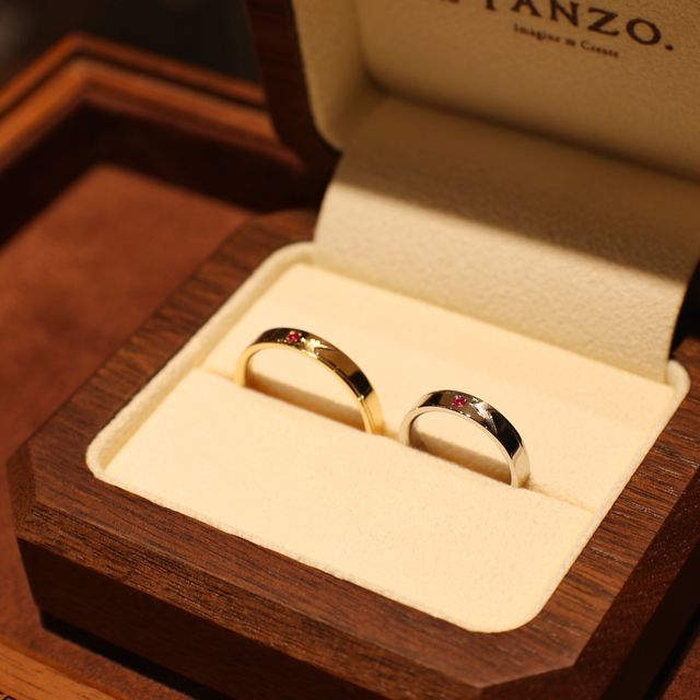 【TANZO.(鍛造指輪)の口コミ】 せっかくの結婚指輪なので、フルオーダーで作りたかった為。また、日常的…