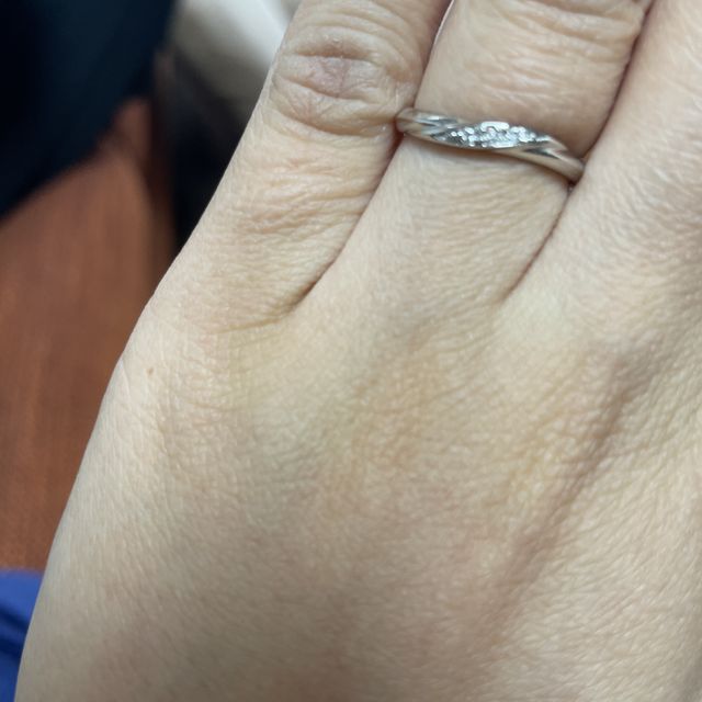 【アイプリモ(I-PRIMO)の口コミ】 着け心地とデザインで選びました。派手すぎず、普段使いしやすい指輪を探…