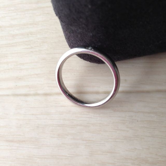 【ティファニー(Tiffany & Co.)の口コミ】 夫がティファニーにこだわりがあり随分研究したようで、試着してみたとこ…