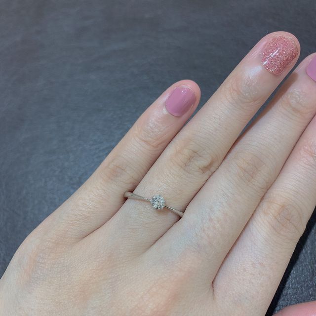 【TRECENTI(トレセンテ)の口コミ】 デザインが素敵で、何よりつけたときの心地よさがよかったです！！ダイヤ…