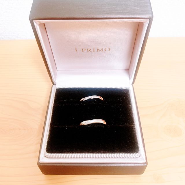【アイプリモ(I-PRIMO)の口コミ】 婚約指輪と同じタイミングで結婚指輪も探していたのですが、こちらもたく…