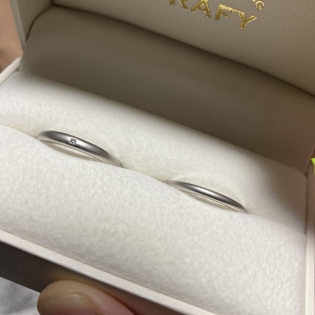 【CRAFY(クラフィ)の口コミ】 自分たちで指輪を作成したいと思い探してたところ、InstagramでCRAFYさん…