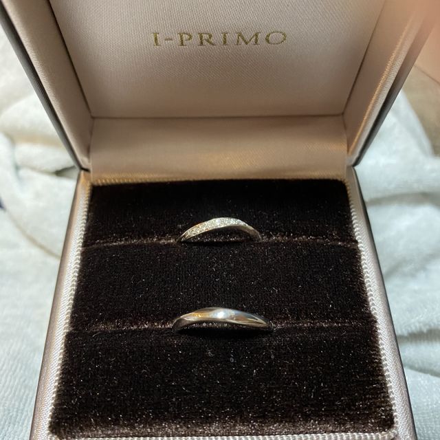 【アイプリモ(I-PRIMO)の口コミ】 指輪の決め手はデザインと付けた時の華やかさでした。他の店舗もいくつか…