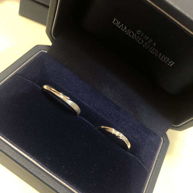 【銀座ダイヤモンドシライシの口コミ】 何店舗か指輪を見に行きましたが、銀座ダイヤモンドシライシさんのダイヤ…