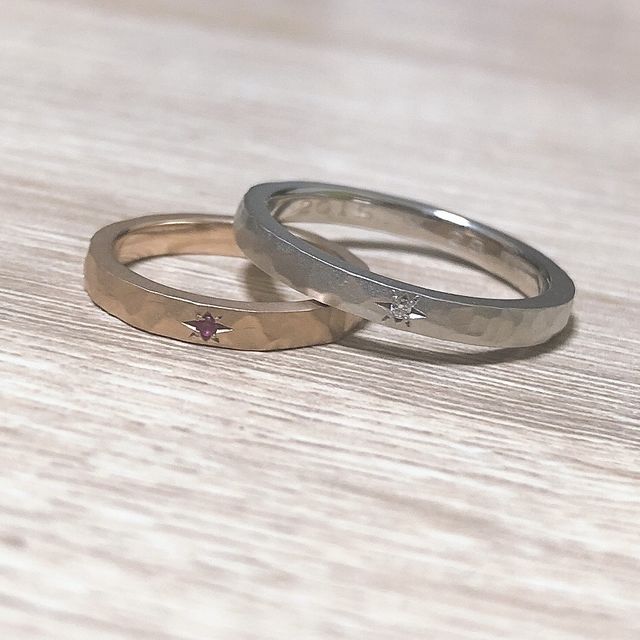 【CRAFY(クラフィ)の口コミ】 既製品の指輪を色々と見ましたが、自分の思うデザインのものがなかったた…