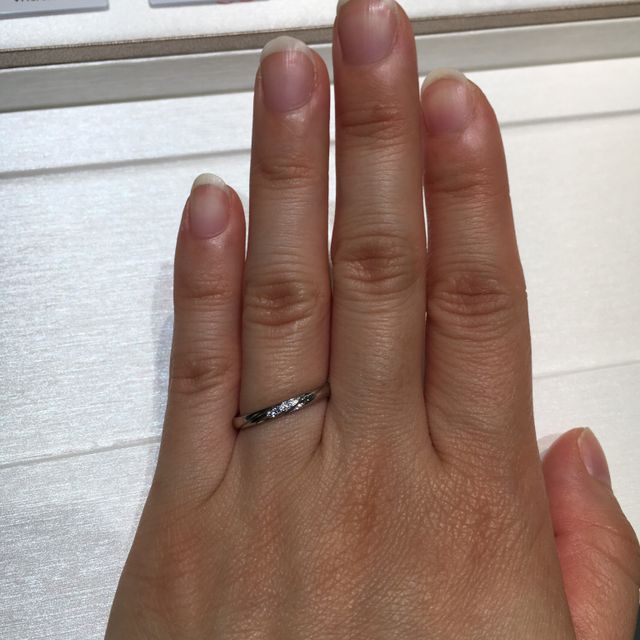 【アイプリモ(I-PRIMO)の口コミ】 お値段も比較的安めでデザインも可愛かったです。婚約指輪をアイプリモの…