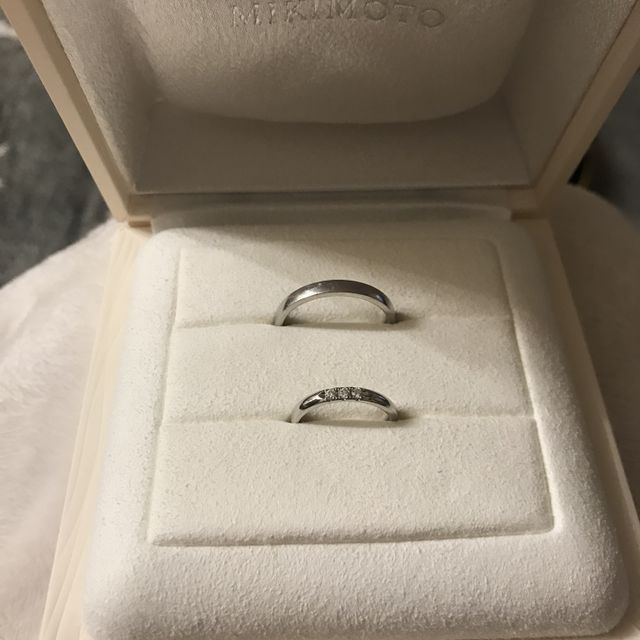 【MIKIMOTO(ミキモト)の口コミ】 メーカーは決めていませんでしたので、ランドマーク内を3店舗ほど周り、シ…