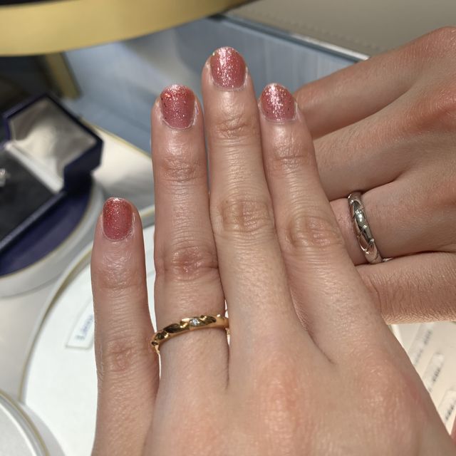 【ショーメ(CHAUMET)の口コミ】 ゴールド系の指輪＋ダイヤモンド一石のリングを探していましたが、どこの…