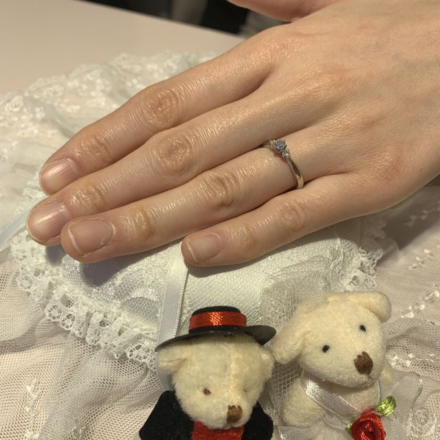 【TRECENTI(トレセンテ)の口コミ】 アフターケア、保証がが他ブランドよりも充実していました。
指輪を希望価…