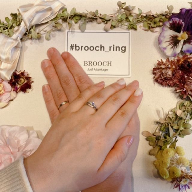 【infinitylove(インフィニティラヴ)の口コミ】 婚約指輪はシンプル過ぎず派手過ぎずないものをと思って決めました。指が…