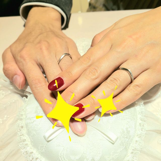 【TRECENTI(トレセンテ)の口コミ】 細めの指輪を探していました。細めだけど、手に馴染み過ぎるのも毎日つけ…