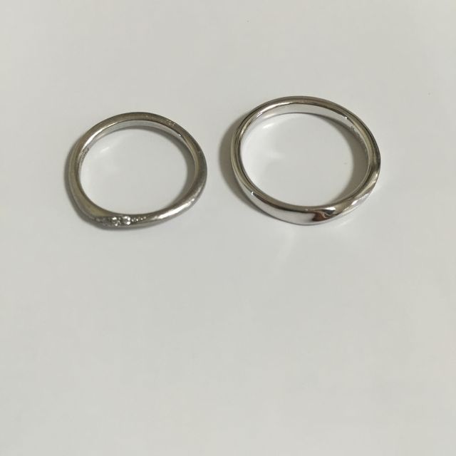 【Galopine & Galopin(ガロピーネガロパン)の口コミ】 毎日着けるものなのでシンプルなものかつ、どちらかというと太めにゴツゴ…