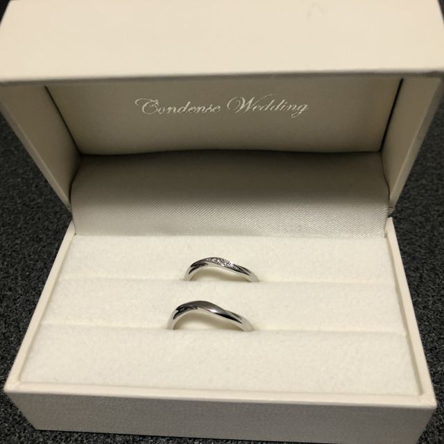【Condense Wedding (コンデンスウエディング)の口コミ】 1番の決め手はデザインです。私がずっとイメージしていた通りの物で、見た…