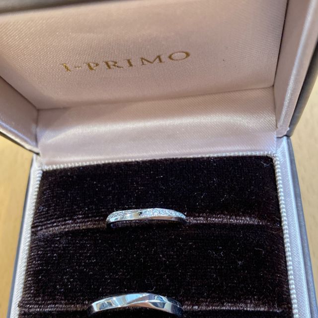 【アイプリモ(I-PRIMO)の口コミ】 小さいダイヤがたくさんついているものでしたので、キラキラが細かくとて…