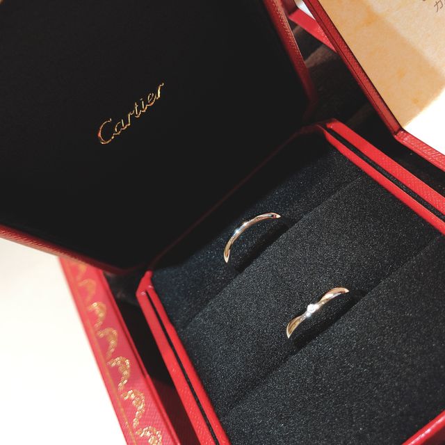 【カルティエ(Cartier)の口コミ】 ずっと憧れであったバレリーナにしました。絶対Cartier、絶対バレリーナと…