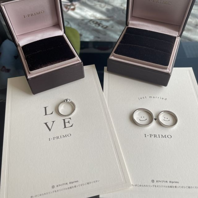 【アイプリモ(I-PRIMO)の口コミ】 デザイン豊富で自分の好みに合うものがあり、一生のものなので慎重に選び…