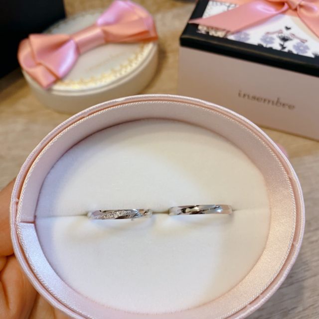 【insembre(インセンブレ)の口コミ】 シンプルなのでずっと着けていても飽きないデザイン、
リーズナブルなお値…